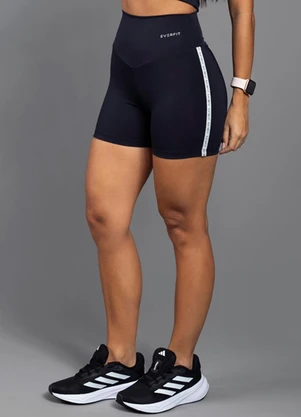 Everfit - Short Fita Preto - EVERFIT