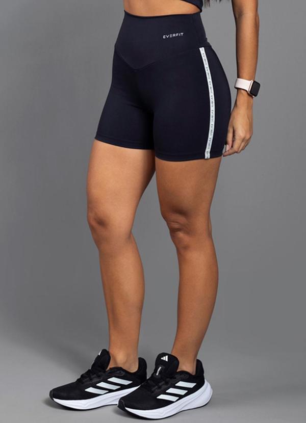 Everfit - Short Fita Preto