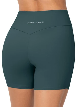 Zee Rucci - Short Fitness Compressão Cós Anatômico Verde - ZEE RUCCI