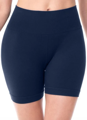 Zee Rucci - Short Fitness Empina Bumbum sem Costura Azul - ZEE RUCCI