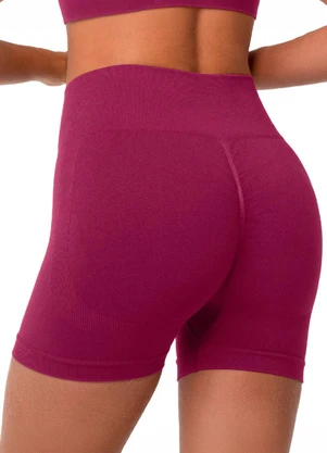 Zee Rucci - Short Fitness Empina Bumbum sem Costura Rosa - ZEE RUCCI