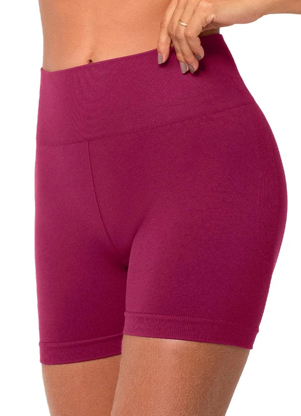Zee Rucci - Short Fitness Empina Bumbum sem Costura Rosa