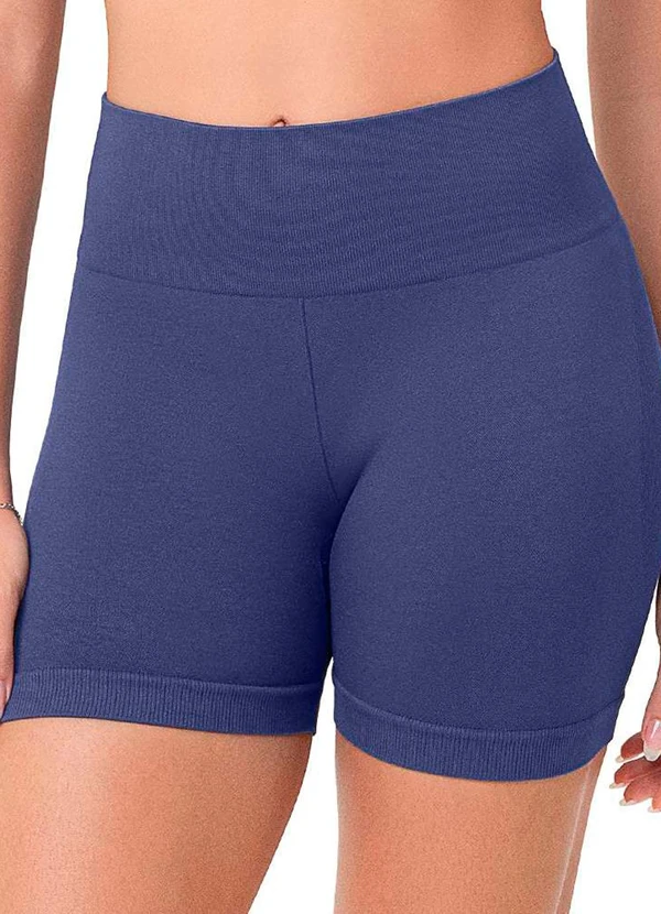 Zee Rucci - Short Fitness Empina Bumbum sem Costura Roxo