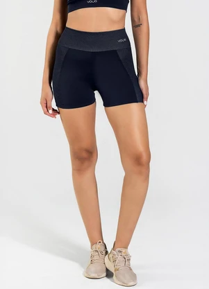 Vouq - Short Fitness Fit-Tech Bold Marinho - VOUQ