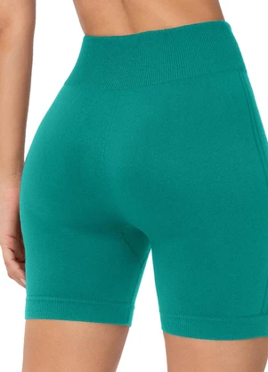 Zee Rucci - Short Fitness Jacquard Cós Largo Verde - ZEE RUCCI