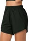 Zee Rucci - Short Fitness Laterais Tecido Respirável Rosa - variação: Preto