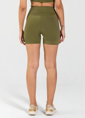 Vouq - Short Fitness Run com Bolso Funcional Musgo - VOUQ