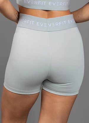 Everfit - Short Garden Elastico Cinza - EVERFIT