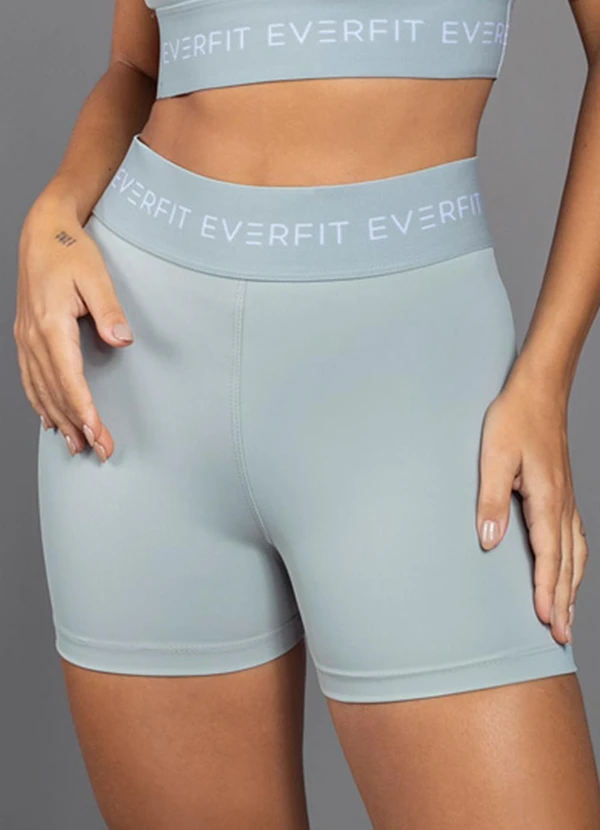 Everfit - Short Garden Elastico Cinza
