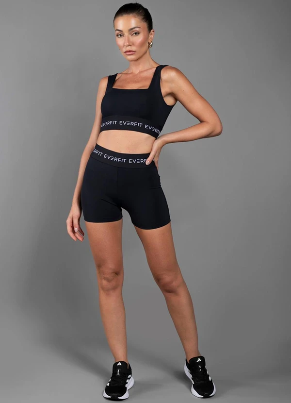 Everfit - Short Garden Elastico Preto 3