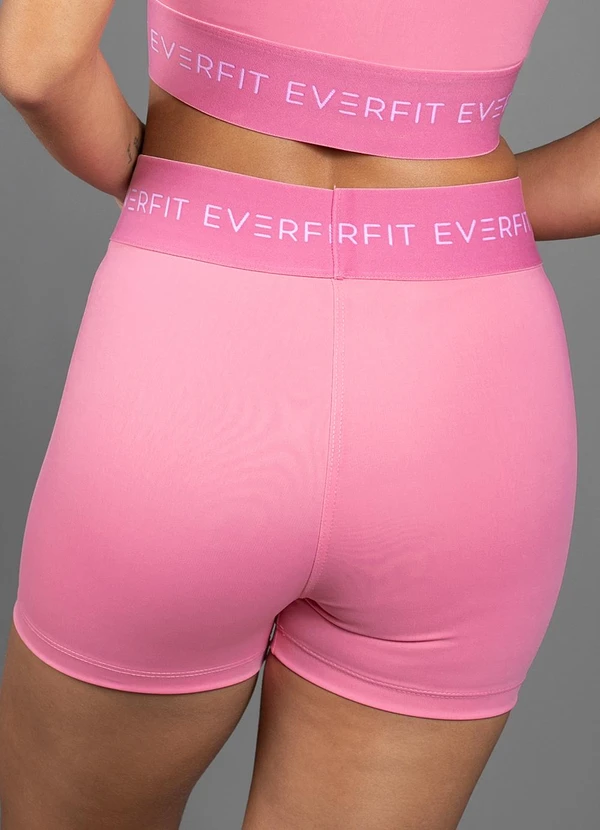 Everfit - Short Garden Elastico Rosa 2