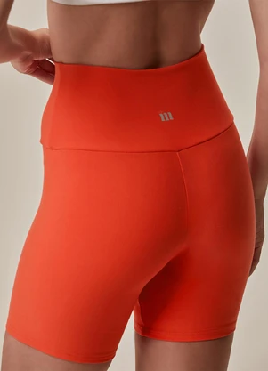Malwee - Short Justo em Malha Eco Active Laranja - MALWEE