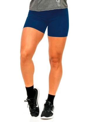 Cobertura - Short Power Feminina Azul - COBERTURA