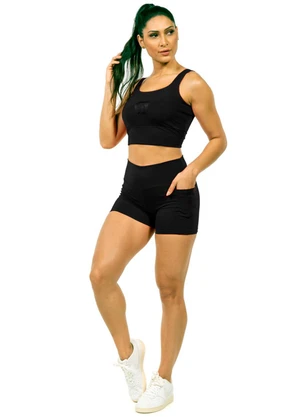 Cobertura - Short Power Feminina Preto - COBERTURA