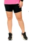 Cobertura - Short Power Feminina Cinza - variação: Preto