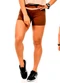 Cobertura - Short Suplex Feminina Laranja - variação: Marrom