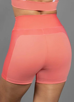Everfit - Short Tulipa Laranja - EVERFIT