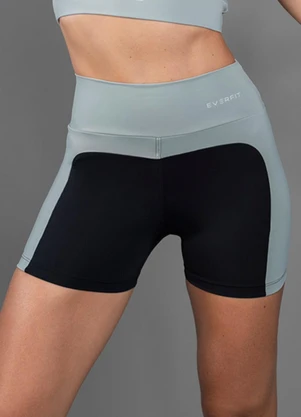 Everfit - Short Tulipa Preto - EVERFIT