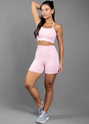 Everfit - Short Verbena Duplo Rosa - EVERFIT