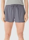 Malwee - Shorts Duplo com Refletivo Preto - variação: Cinza