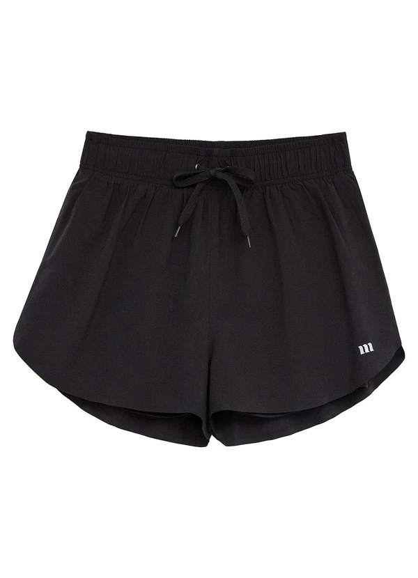 Malwee - Shorts Duplo com Refletivo Preto 5