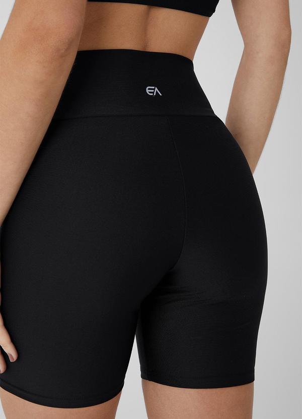 Enfim - Shorts Feminino com Refletivo Active Preto 2