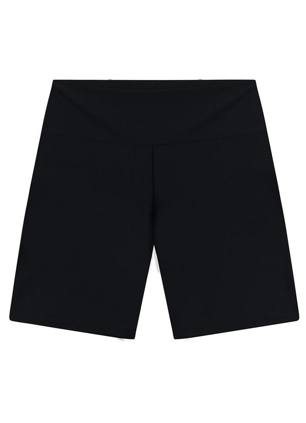 Enfim - Shorts Feminino com Refletivo Active Preto 4