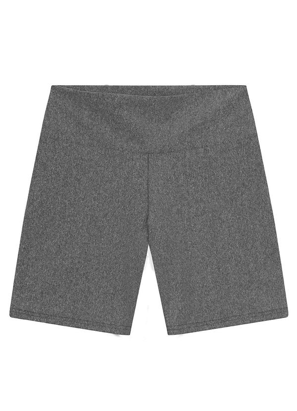 Enfim - Shorts Feminino Eco com Refletivo Active Cinza Es