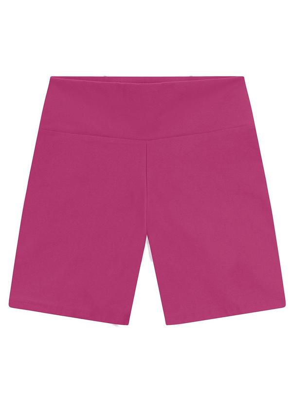 Enfim - Shorts Feminino Eco com Refletivo Active Fúcsia