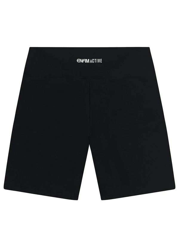 Enfim - Shorts Feminino Eco com Refletivo Active Preto 2