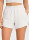 Rovitex - Shorts Feminino Fitness em Poliamida Bege - variação: Bege