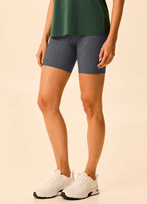 Malwee - Shorts Justo Amni® Active Cinza Escuro - MALWEE