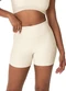 Malwee - Shorts Justo com Recorte Active Off White - variação: Off White