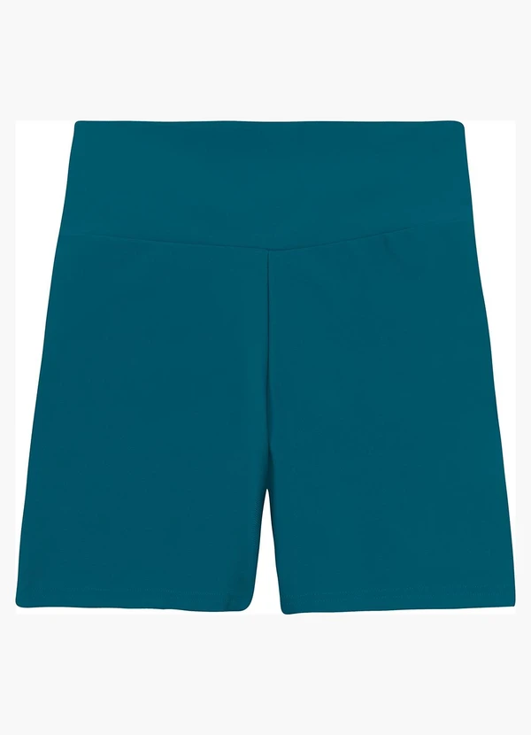 Enfim - Shorts Justo Dry Active Verde Turquesa