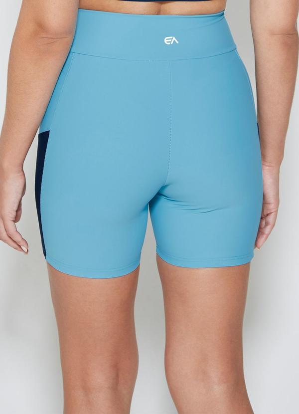 Enfim - Shorts Justo Dry com Bolso Active Azul 2