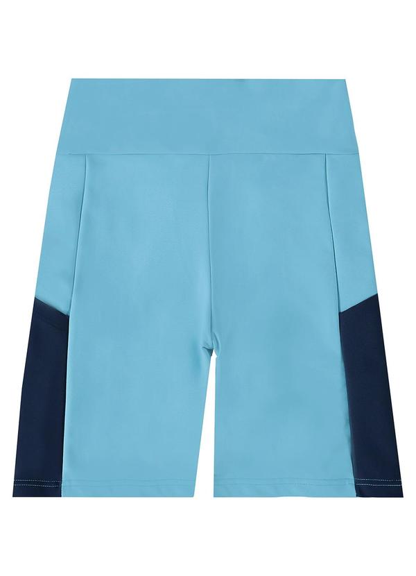 Enfim - Shorts Justo Dry com Bolso Active Azul 5