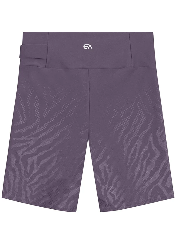 Enfim - Shorts Justo Dry Fit Active Roxo 4