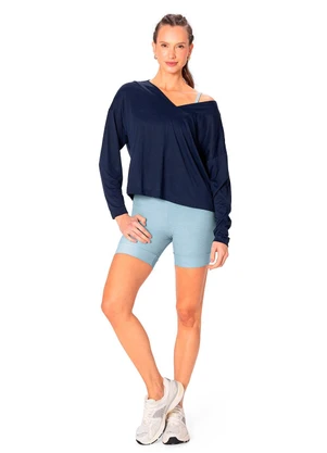 Malwee - Shorts Justo Dry Uv Active Azul Pastel - MALWEE