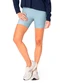 Malwee - Shorts Justo Dry Uv Active Malva - variação: Azul Pastel