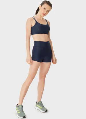 Malwee - Shorts Justo Dry Uv50+ Azul Marinho - MALWEE