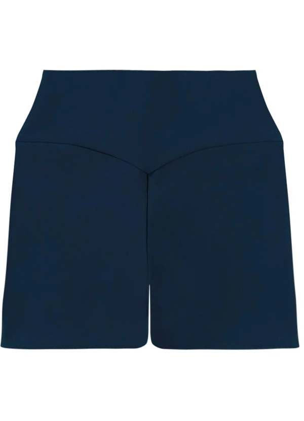 Malwee - Shorts Justo Dry Uv50+ Azul Marinho 4