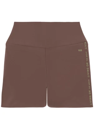 Malwee - Shorts Justo Dry Uv50+ Marrom - MALWEE