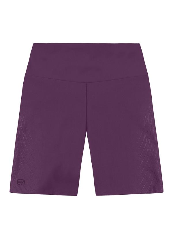 Enfim - Shorts Justo Fit Dry com Bolso Active Roxo 3