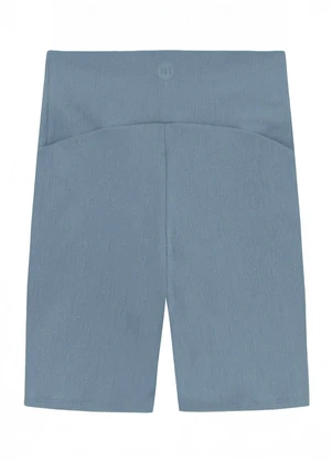 Malwee - Shorts Justo Texturizado Active Azul Pastel - MALWEE