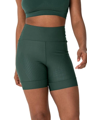 Malwee - Shorts Justo Uv com Estampa Active Verde - MALWEE