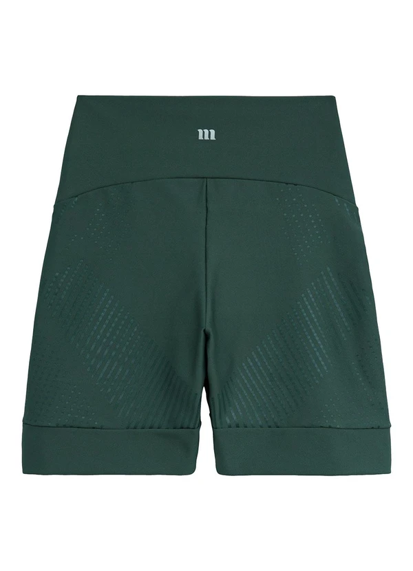Malwee - Shorts Justo Uv com Estampa Active Verde 3
