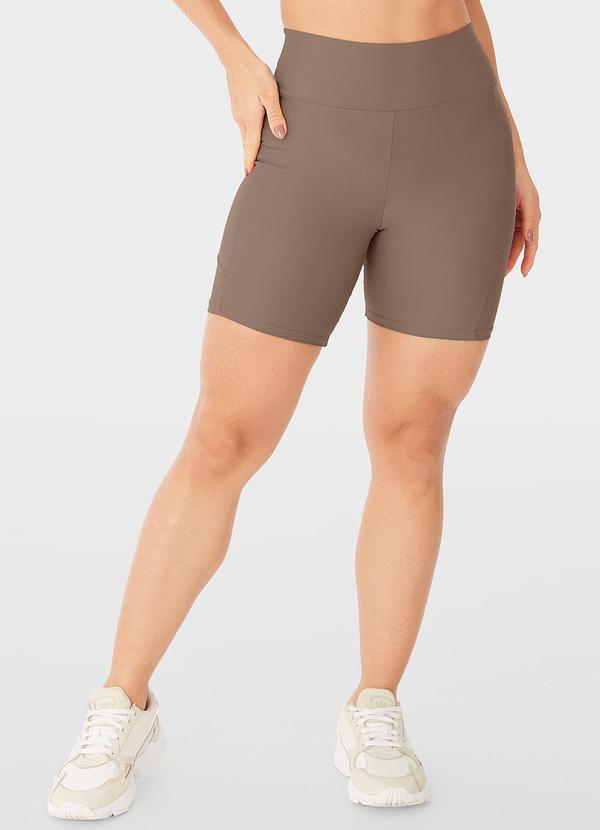 Enfim - Shorts Justo Uv50+ Active Bege