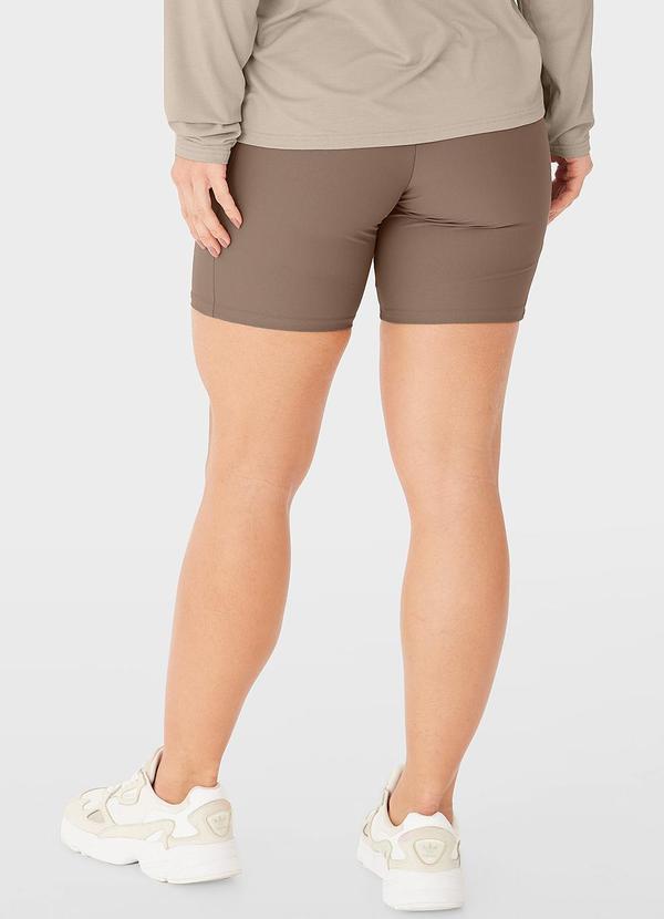 Enfim - Shorts Justo Uv50+ Active Bege 2