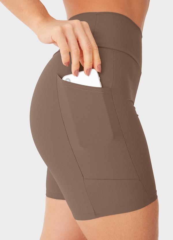 Enfim - Shorts Justo Uv50+ Active Bege 3