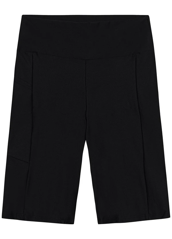 Enfim - Shorts Justo Uv50+ Active Preto